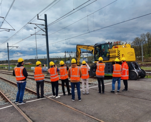 Asset Ontwikkeling: Korean Rail te gast bij Railcenter vanwege GSF-demo